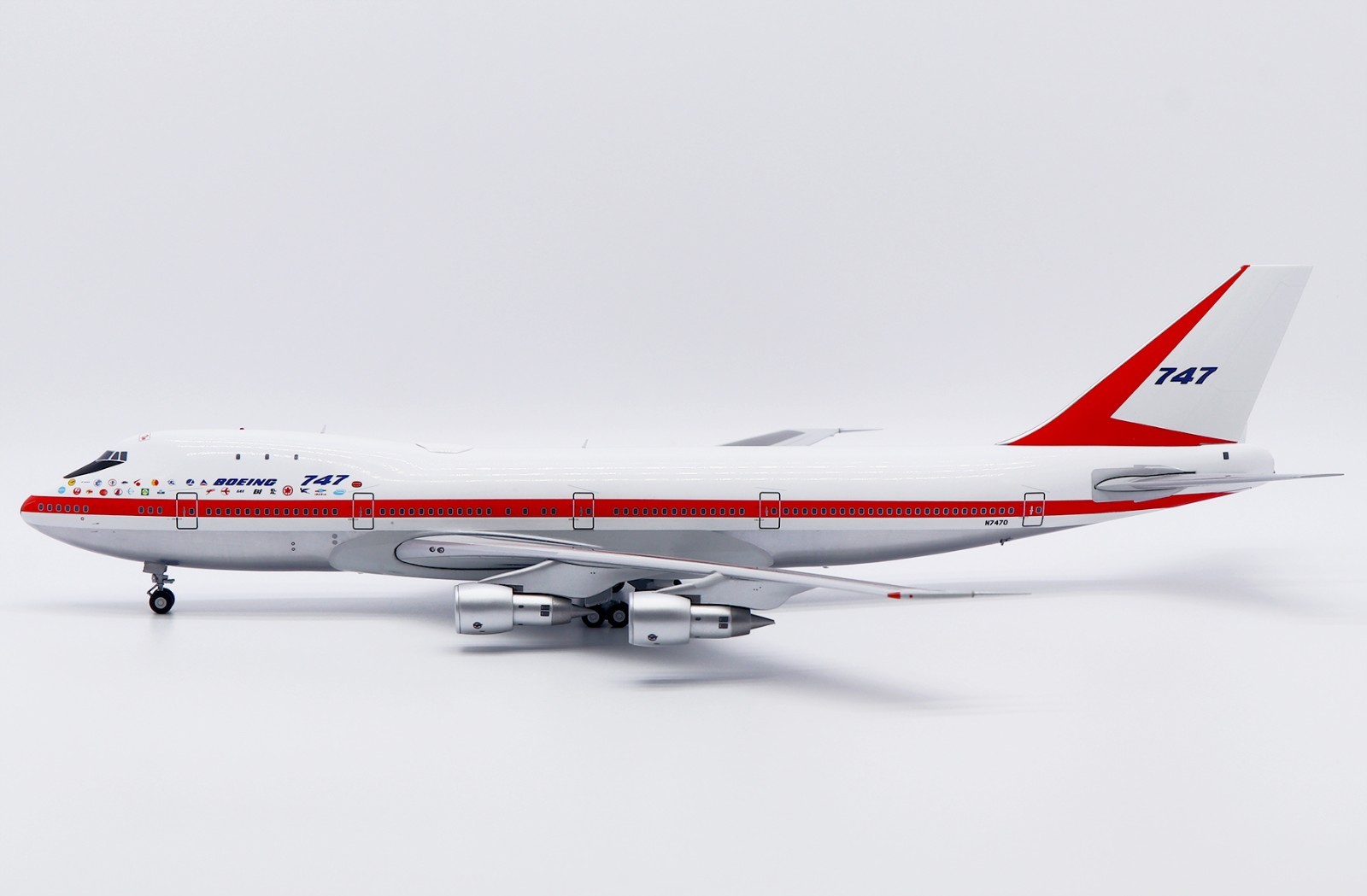 Jcwings Boeing 747-100 House Color  [Polished] Reg: N7470 1/200 KJ-B741-157