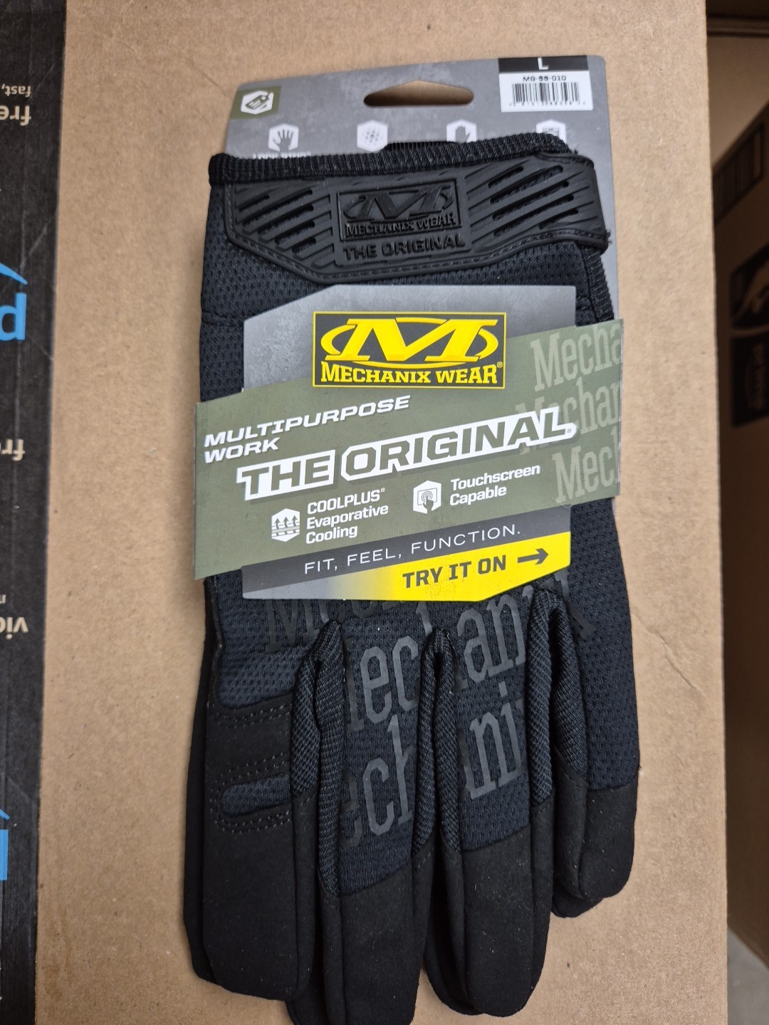 Mechanix Wear MG-55-010 The Original Work Gloves, Covert Size L Mechanix Wear MG-55-010 The Original Work Gloves, Covert Size L