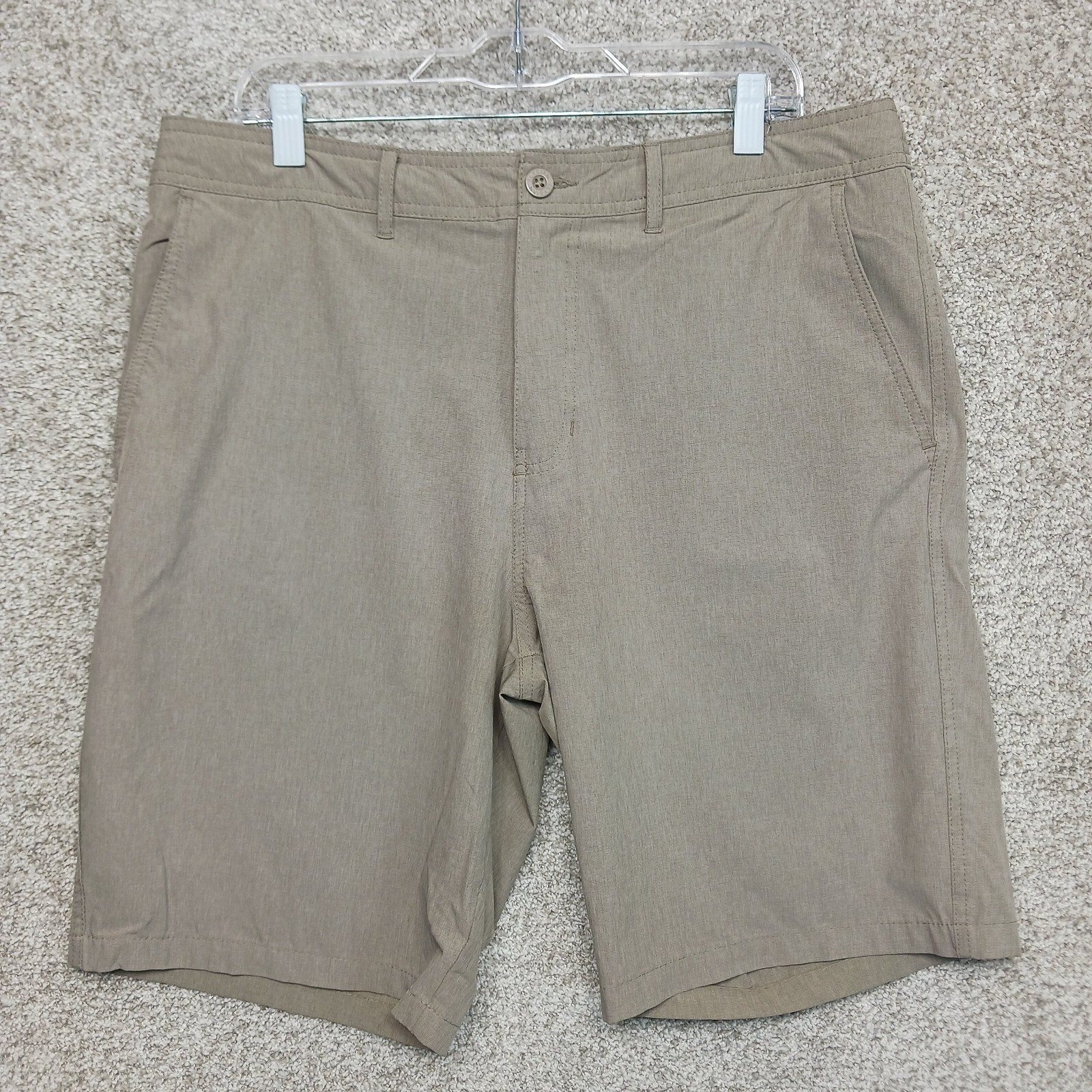 Elysian Shorts Mens 36 Tan Beige Drawstring Hybrid Hiking Casual Golf Chino Elysian Shorts Mens 36 Tan Beige Drawstring Hybrid Hiking Casual Golf Chino