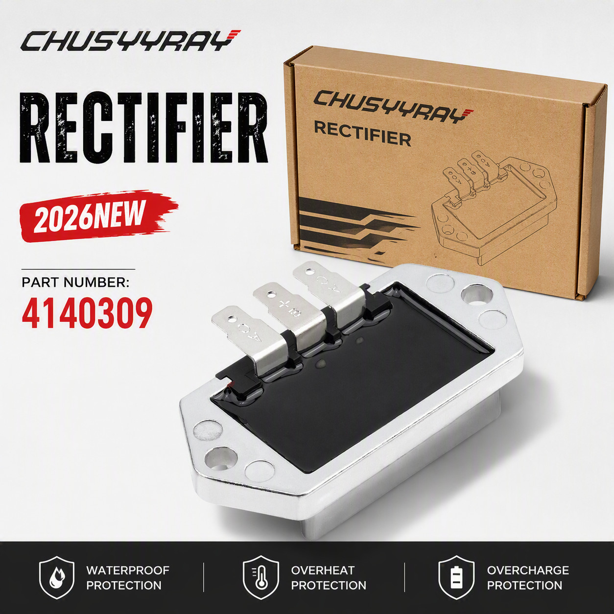 NEW 8969 Voltage Regulator For Kohler 20 22 23 25HP Rectifier Regulator 41...
