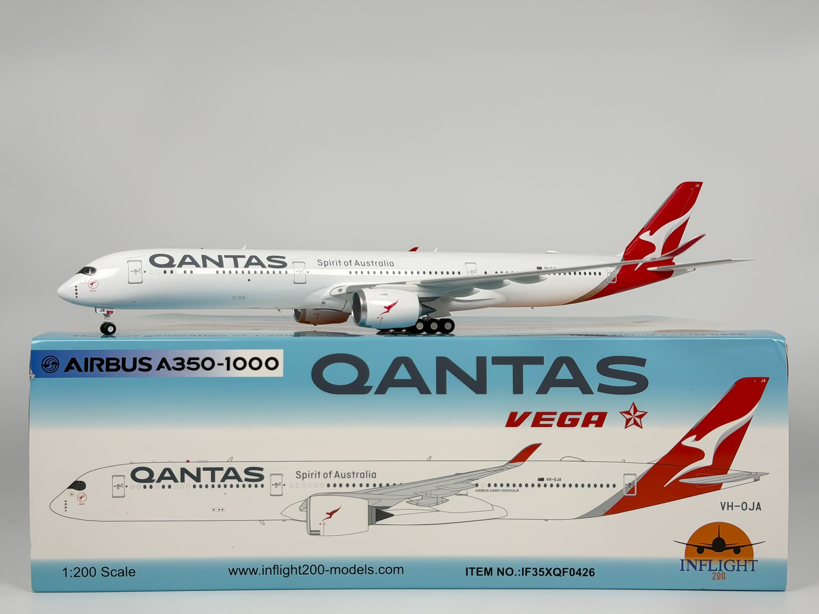 InFlight200 1:200 Qantas Airways Airbus A350-1000 VH-OJA InFlight200 1:200 Qantas Airways Airbus A350-1000 VH-OJA