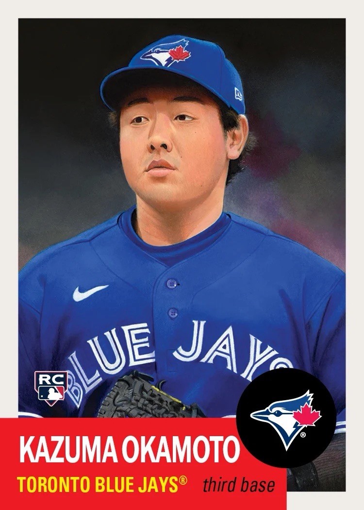 Kazuma Okamoto RC 2026 MLB Living Set #944 PRESALE Blue Jays