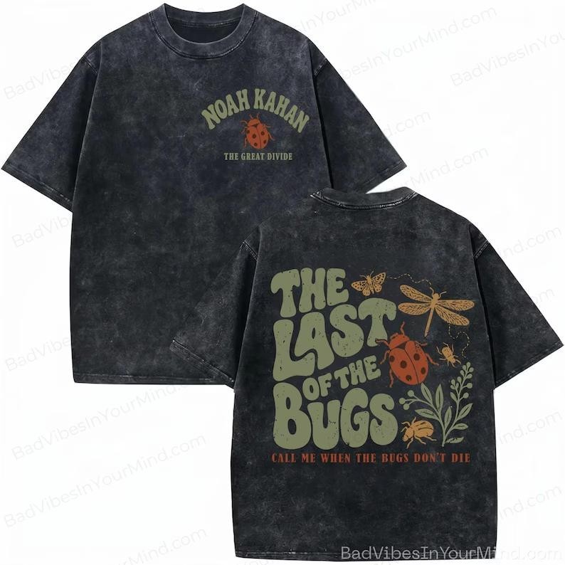 Noah Kahan The Divide Tour Wash Shirt, Comfort Color Shirt, I'll Leave Porch Lig