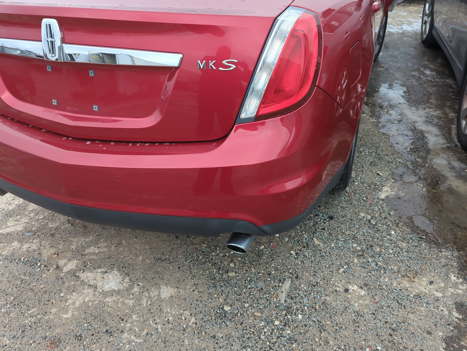 2010-2012 Lincoln Mks Rear Bumper Assembly Oem XHJ41