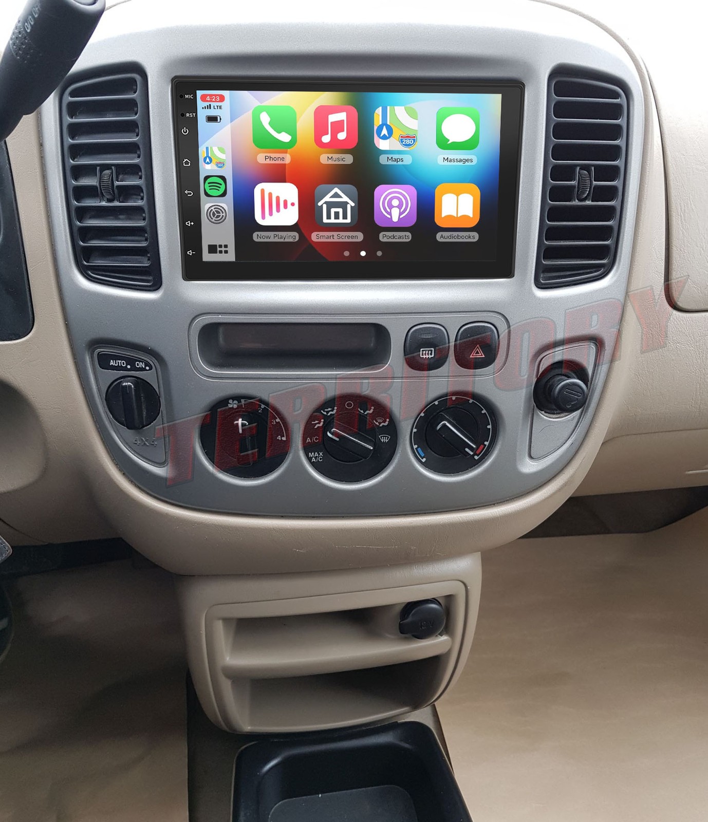 For 2001-2005 Ford Escape Wireless CarPlay Trucks Android15 GPS Stereo Radio