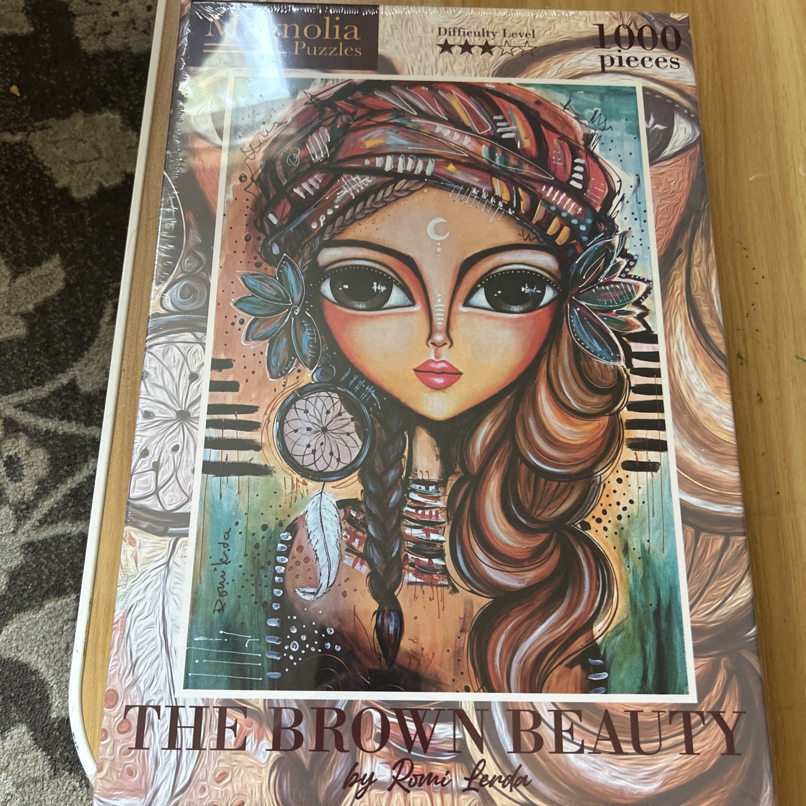 Magnolia the Brown Beauty Jigsaw Puzzle 1000 Pieces Magnolia the Brown Beauty Jigsaw Puzzle 1000 Pieces