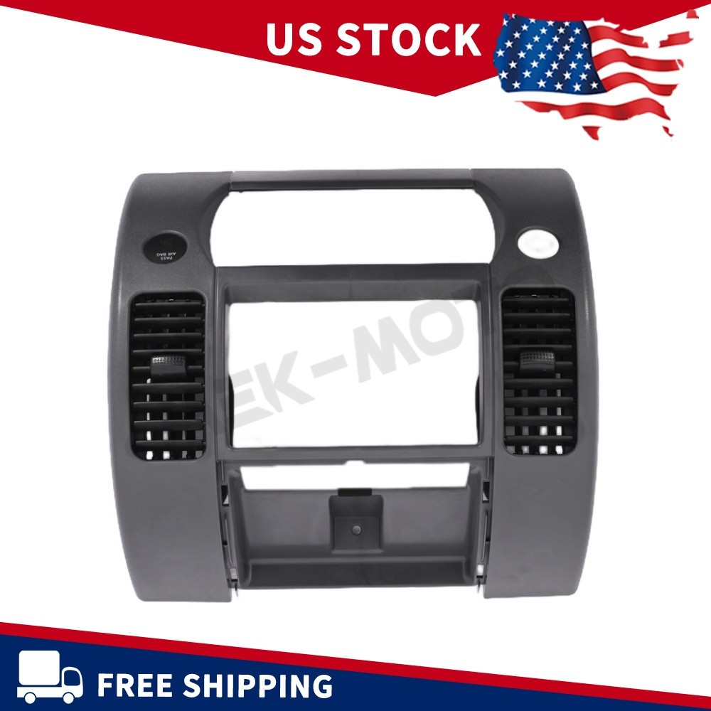 Center Dash Radio Climate Control Bezel For 2005-2012 Nissan XTERRA