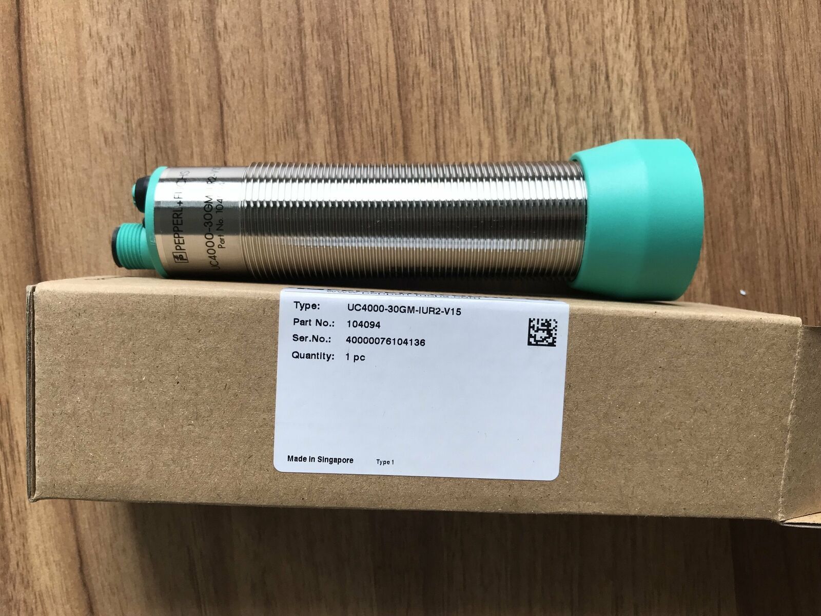 1PC New Pepperl+Fuchs UC4000-30GM-IUR2-V15 Ultrasonic Sensor Expedited Shipping