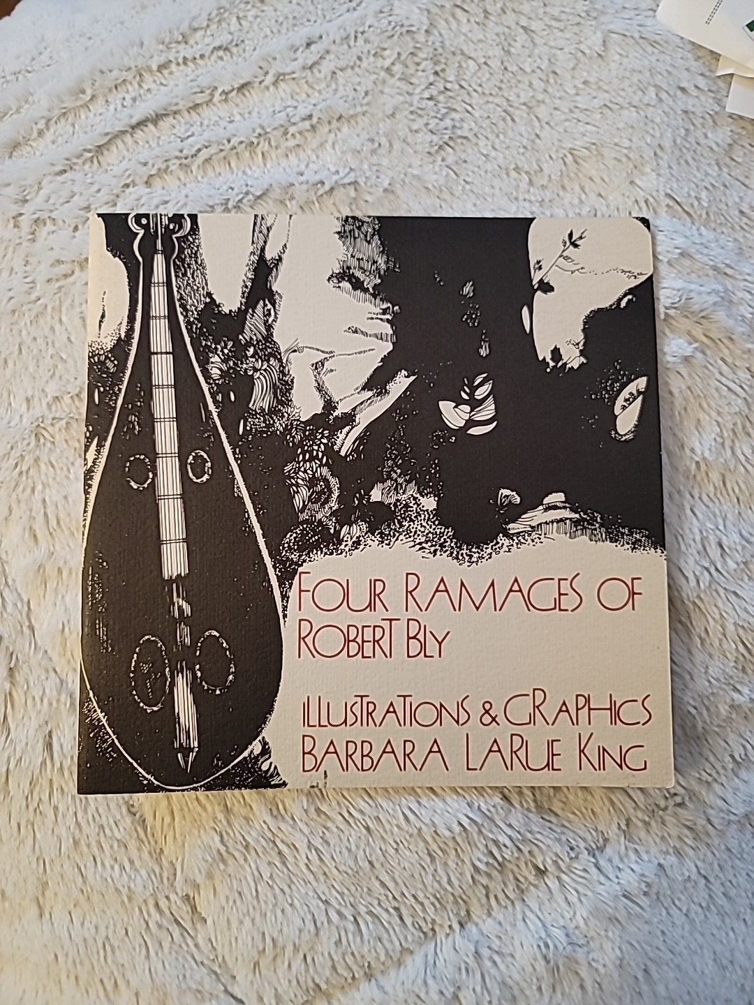 Vintage Four Ramages Of Robery Bly 1983 First Printing Signed By Authur Copy #41