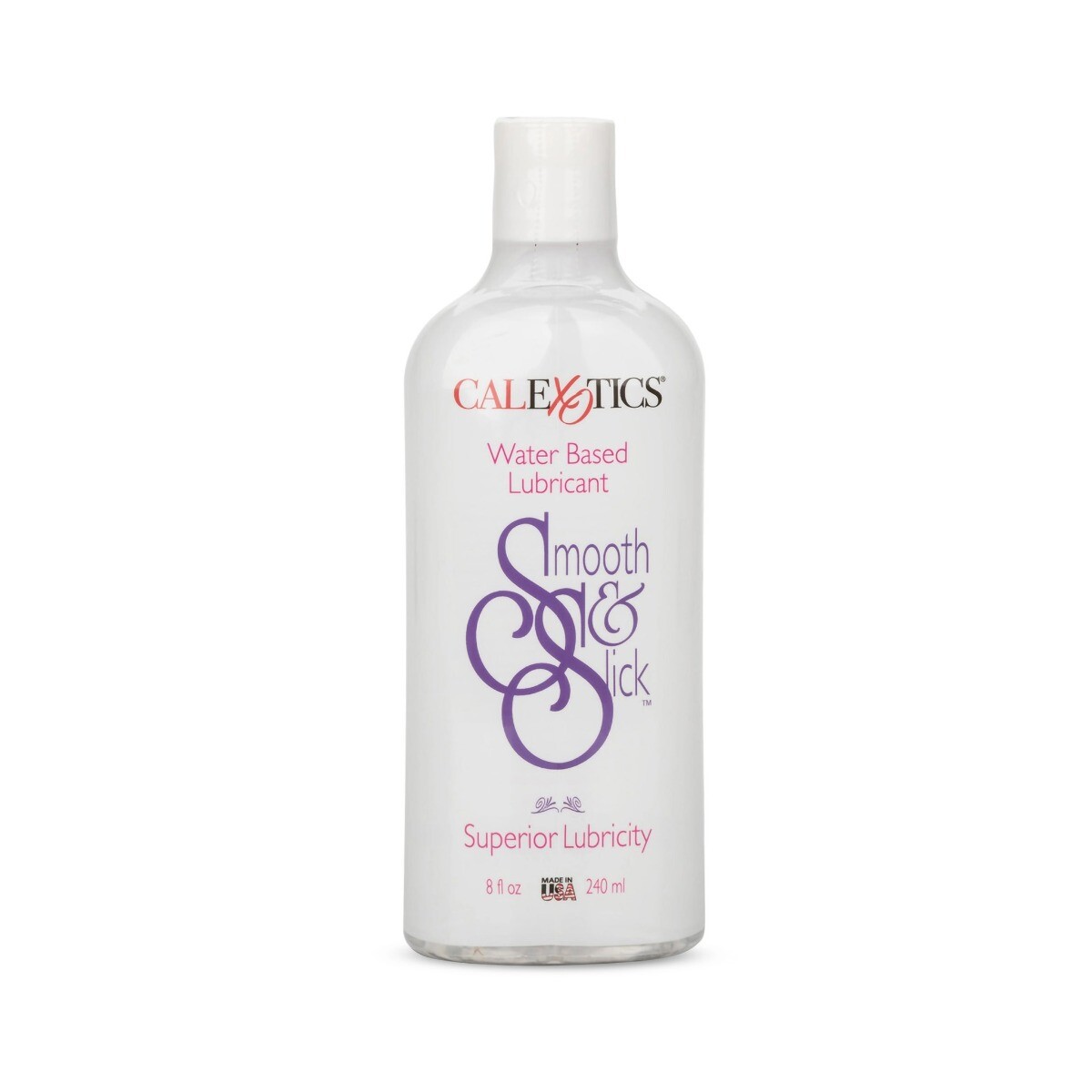 Smooth & Slick Water Based Personal Lubricant Lover Couple Safe Sex Lube 8 oz