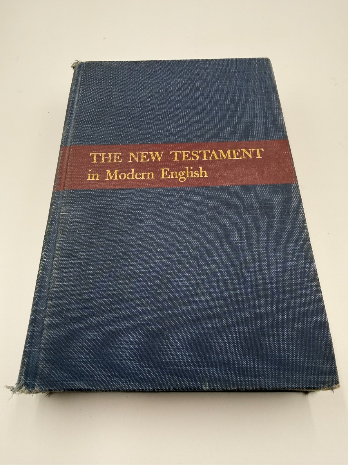 Vintage 1961 J.B. Phillips The New Testament in Modern English Macmillan Hardcov
