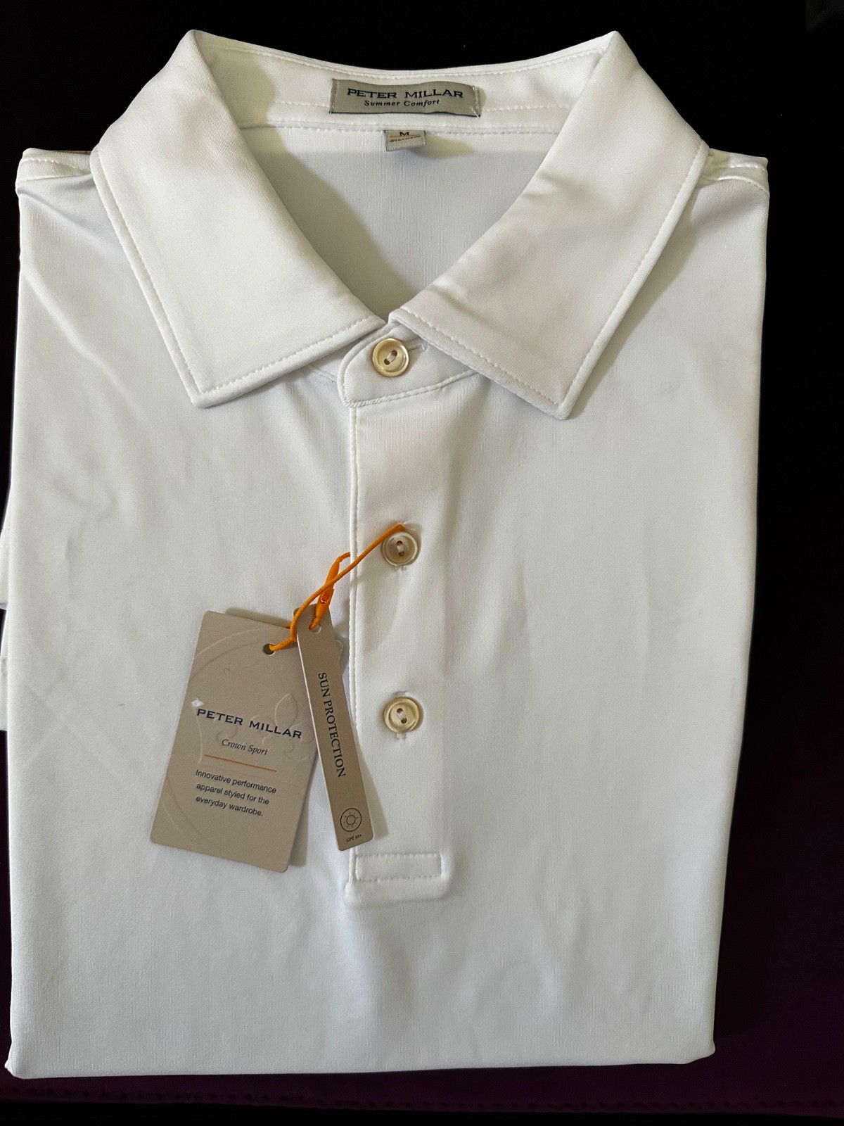 NEW Peter Millar Summer Comfort Golf Polo Short sleeve Shirt
