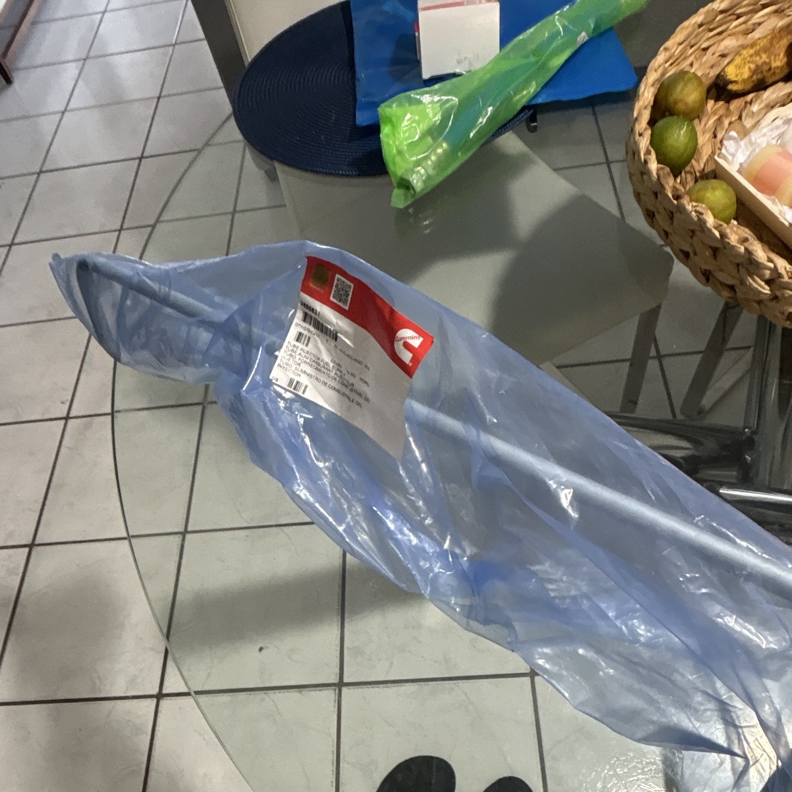 Tubo Suministro De Combustible Del Inyector