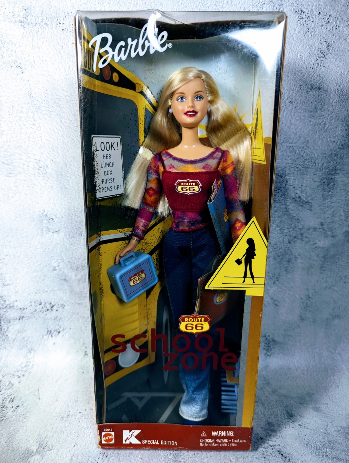 Barbie Route 66 School Zone Doll 2001 Mattel 52644 NRFB 
