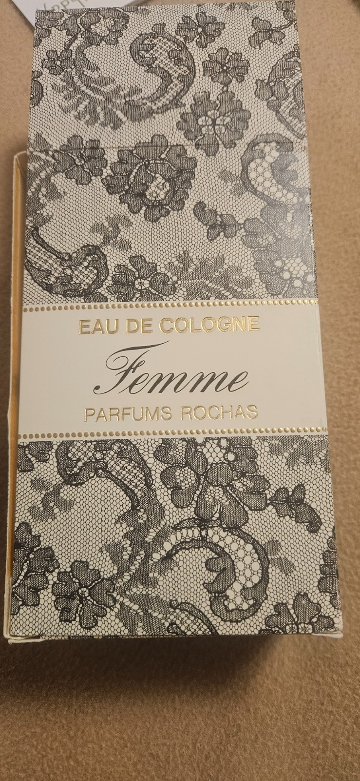 vintage rate ROCHAS Femme parfum de toilette 90 degrees size 3.5 oz