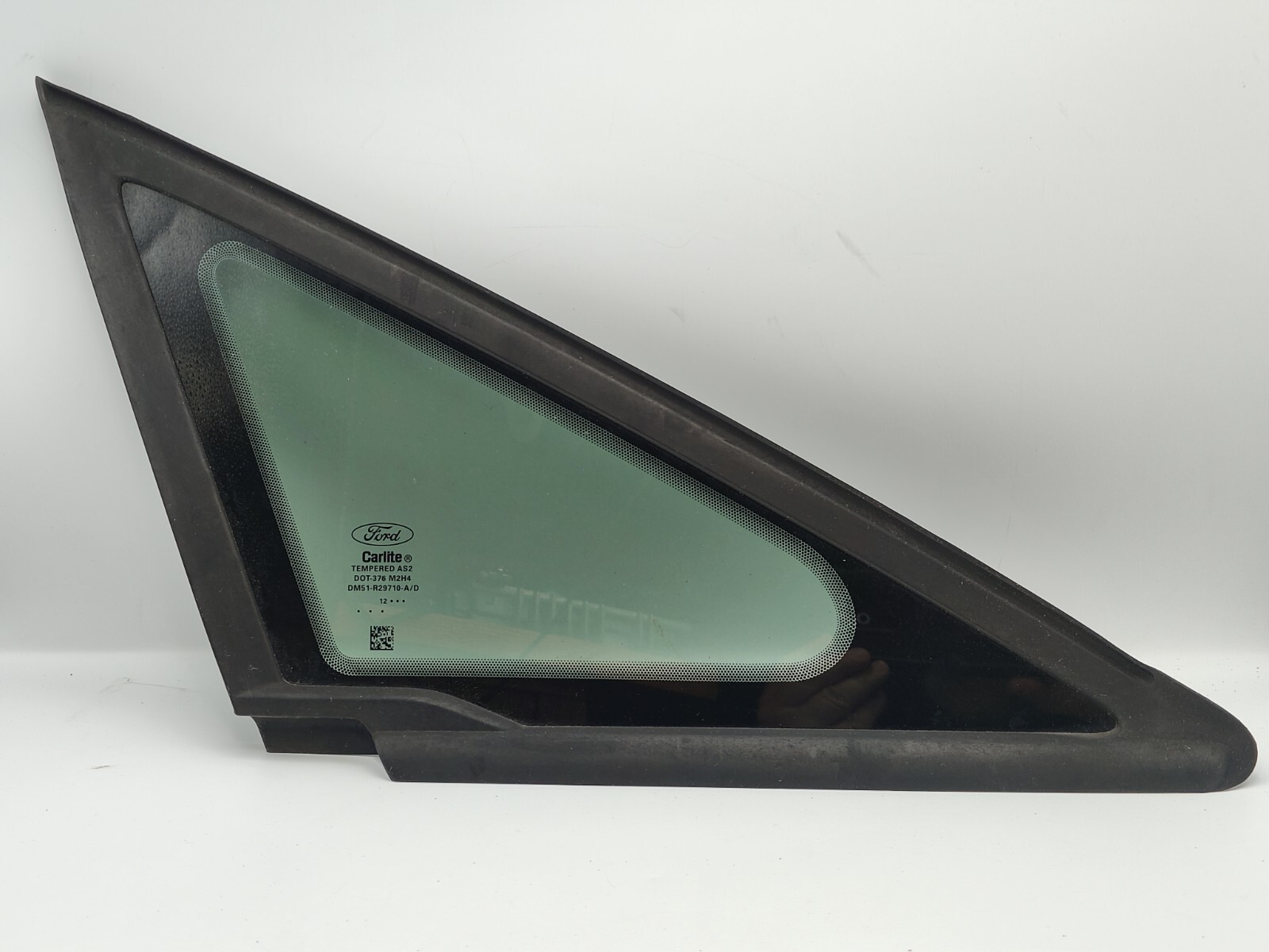 🔥OEM 13-18 Ford C-Max Front Right Pillar Corner Vent Door Glass Black Tinted