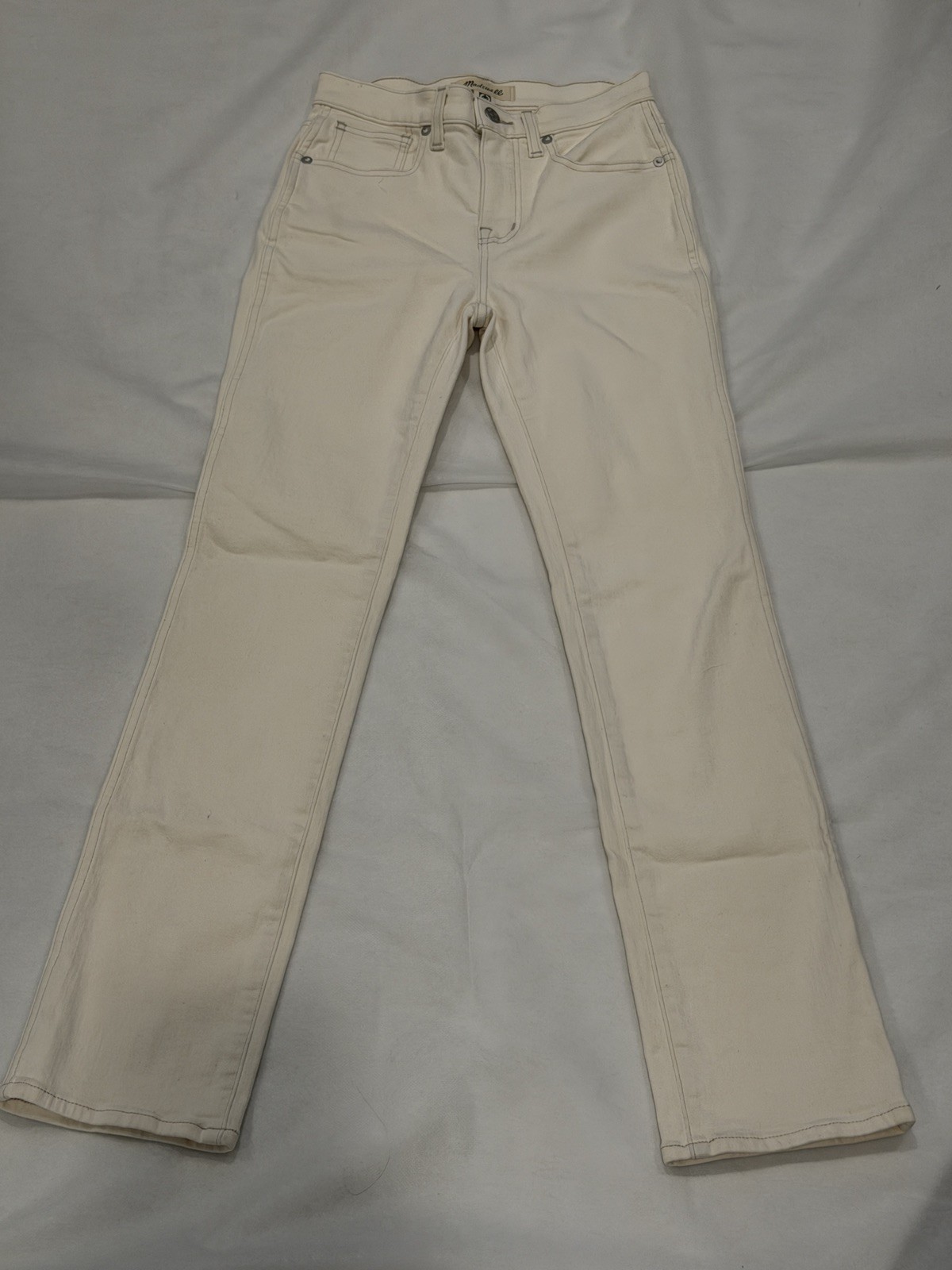 Madewell Women\'s Classic Straight Leg Mid Rise Jean Vintage Canvas Size 25 NWOT