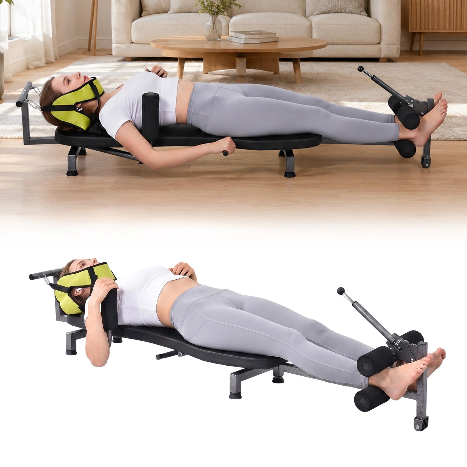 Spine Decompression Table Back Stretcher - Full Body Traction & Stretch Machine