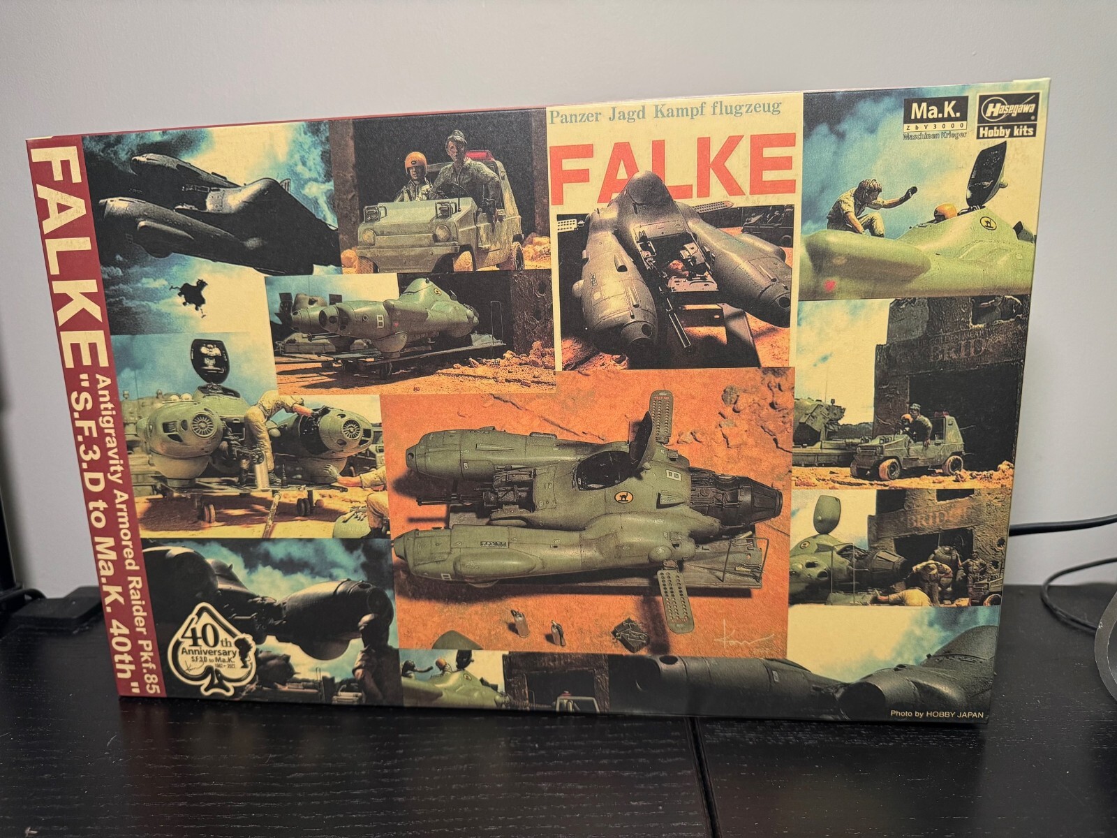 1/20 Hasegawa Maschinen Krieger Falke Antigravity Raider Pkf.85 Ma.K 40t #64125