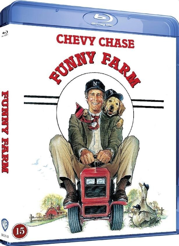 Funny Farm (1988) Chevy Chase Blu-Ray BRAND NEW (USA Compatible)