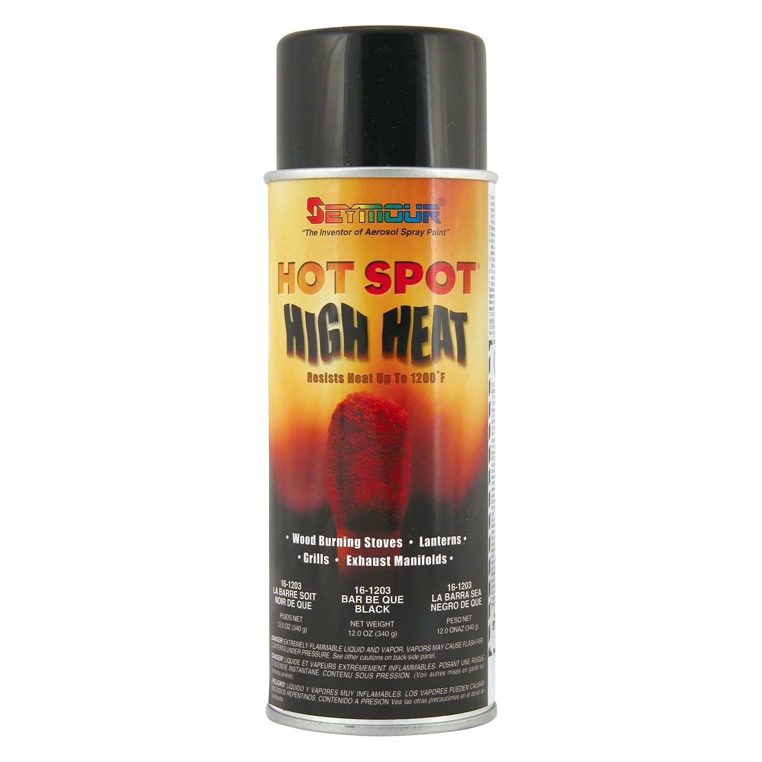 Seymour 16-2668 HOT SPOT Cast Blast Aerosol High Temperature Paint
