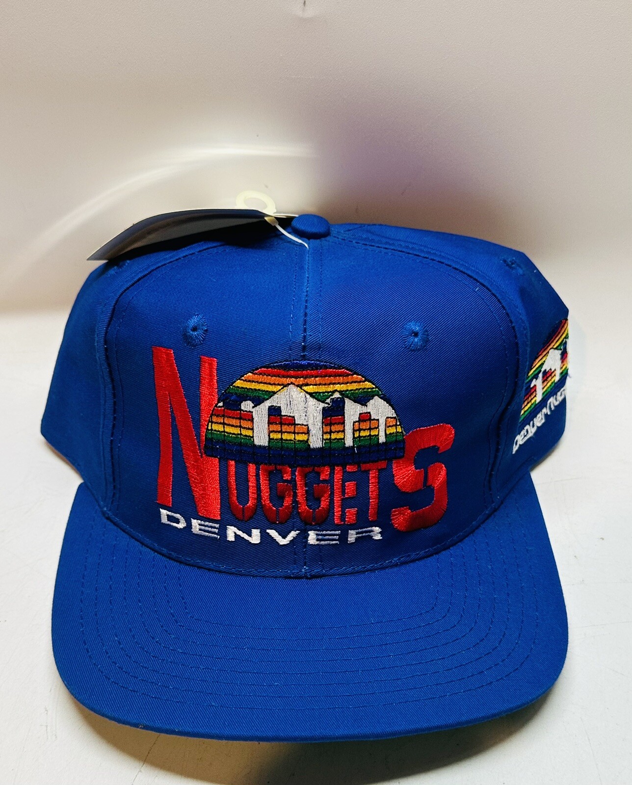 Denver Nuggets Snapback Hat Retro W/ Side Hit NWT  Rare Official NBA
