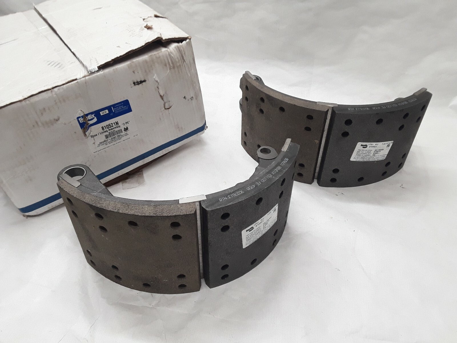 Bendix 810521N Shoe / Lining assembly 2 PC FAST 
