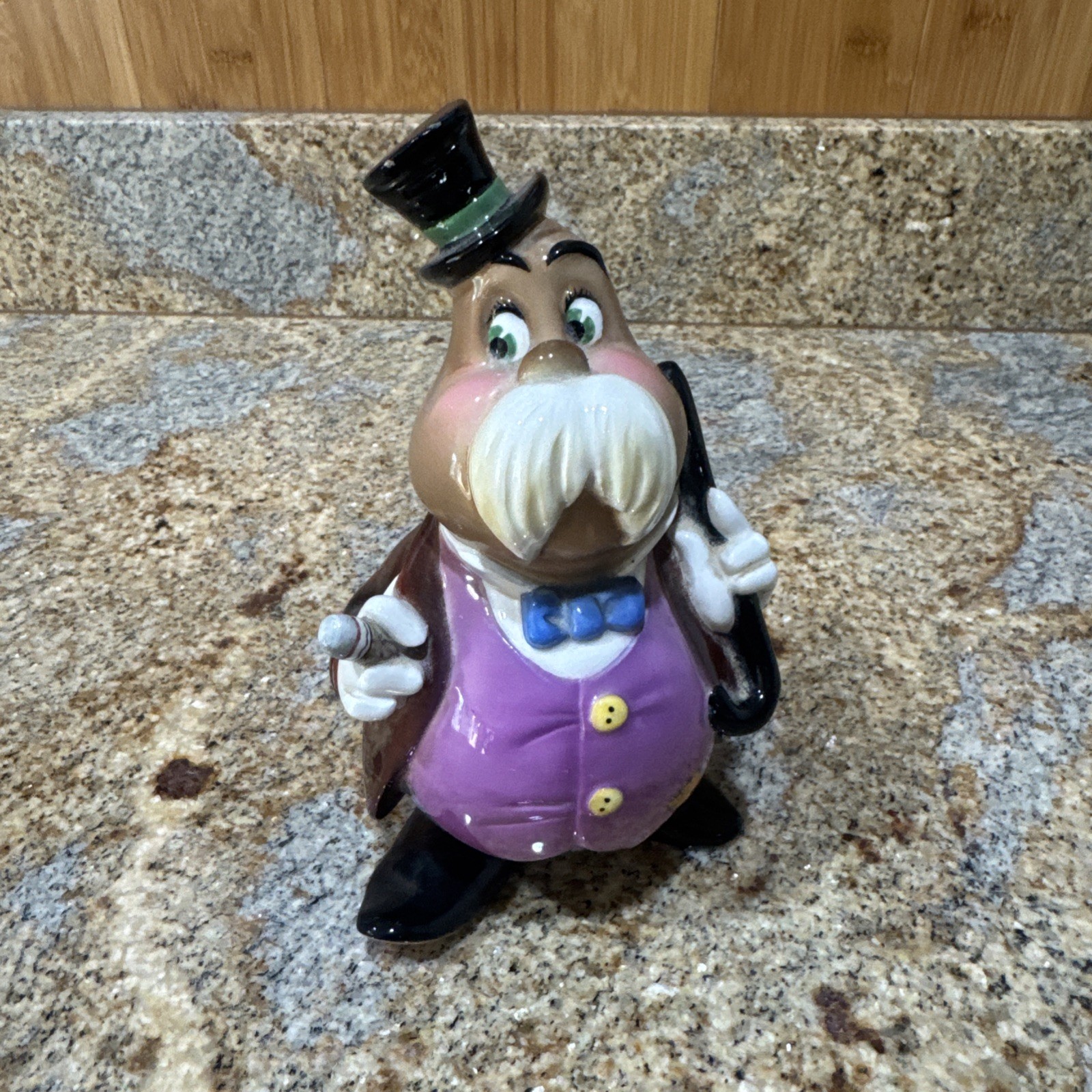 Walt DISNEY Ceramic Zaccagnini 1951 Ultra Rare Walrus Alice In Wonderland Figure Walt DISNEY Ceramic Zaccagnini 1951 Ultra Rare Walrus Alice In Wonderland Figure