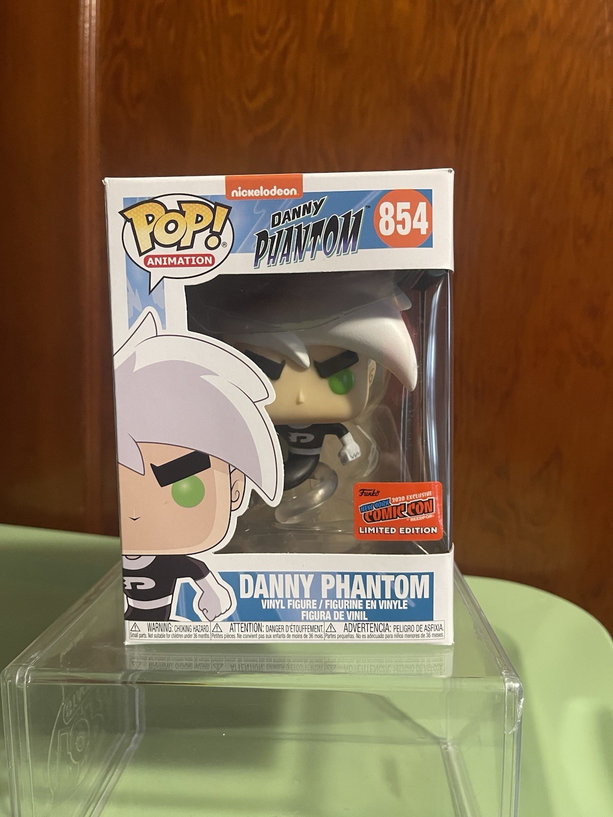 Funko Pop Danny Phantom #854 Official NYCC Sticker — Hard To Find