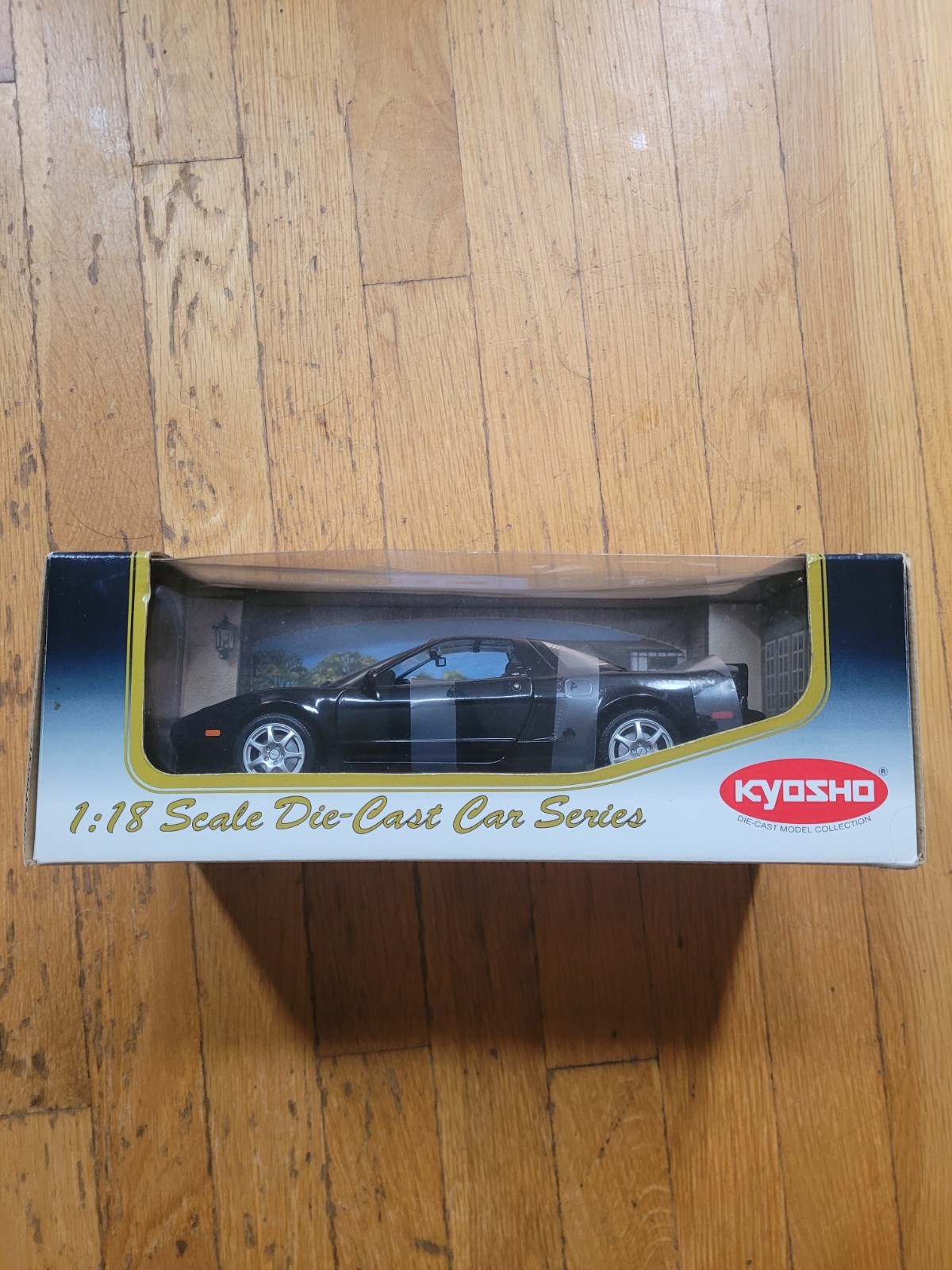 Kyosho Acura NSX 1/18 Scale Diecast Car Model Black