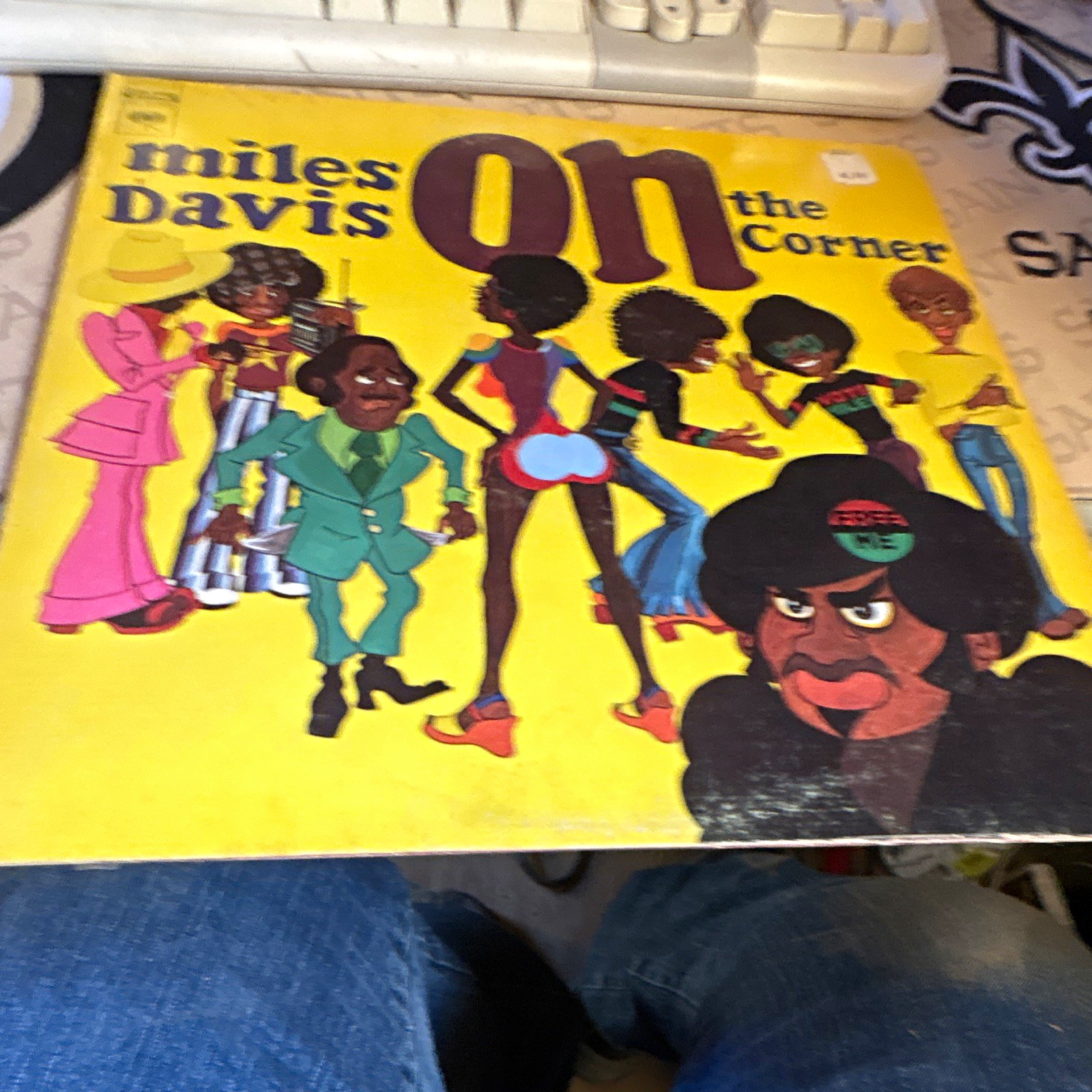 Miles Davis On The Corner LP vinyl Columbia 12 Miles Davis On The Corner LP vinyl Columbia 12