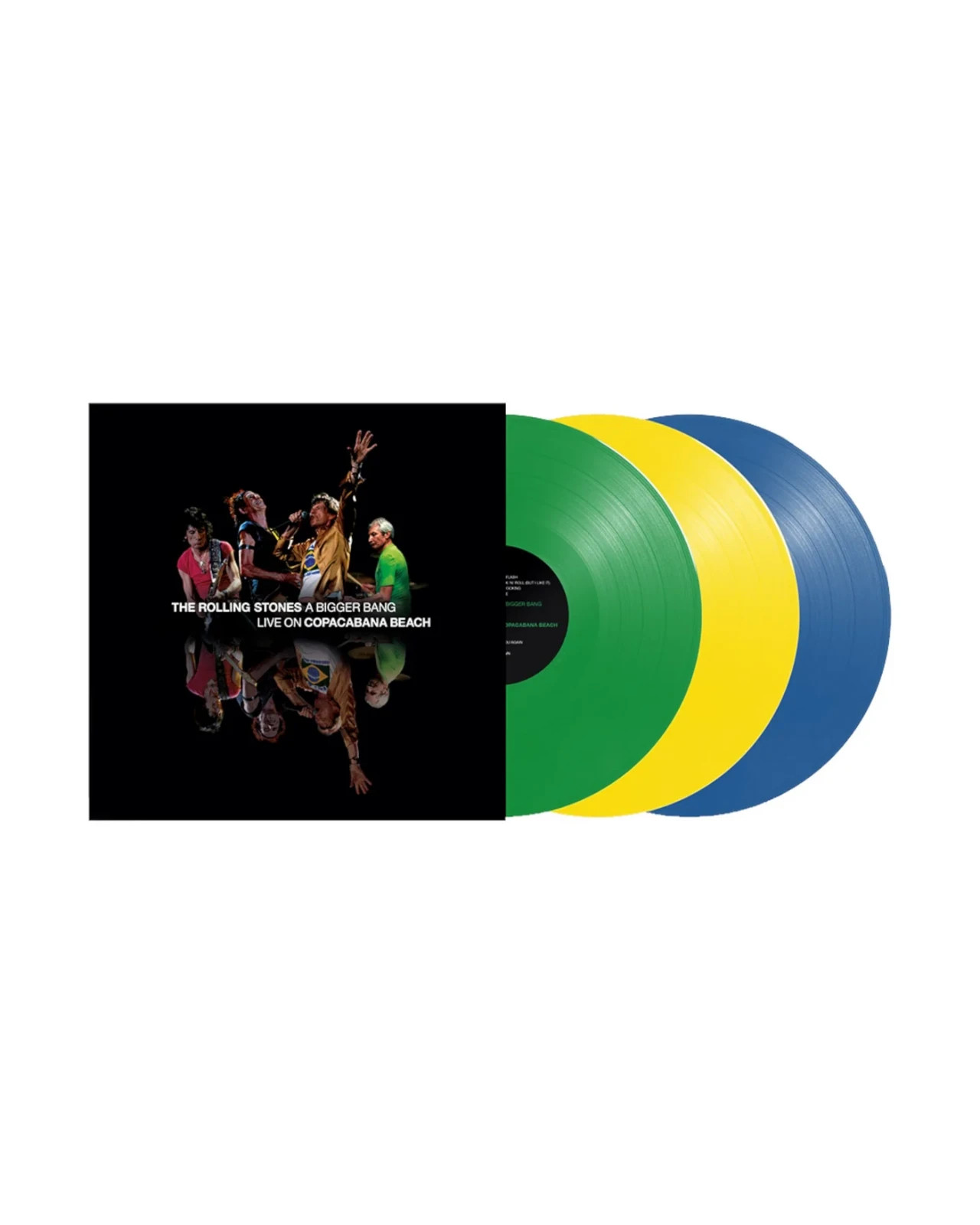 ROLLING STONES: BIGGER BANG LIVE ON COPACABANA BEACH 3 X LP ROLLING STONES: BIGGER BANG LIVE ON COPACABANA BEACH 3 X LP