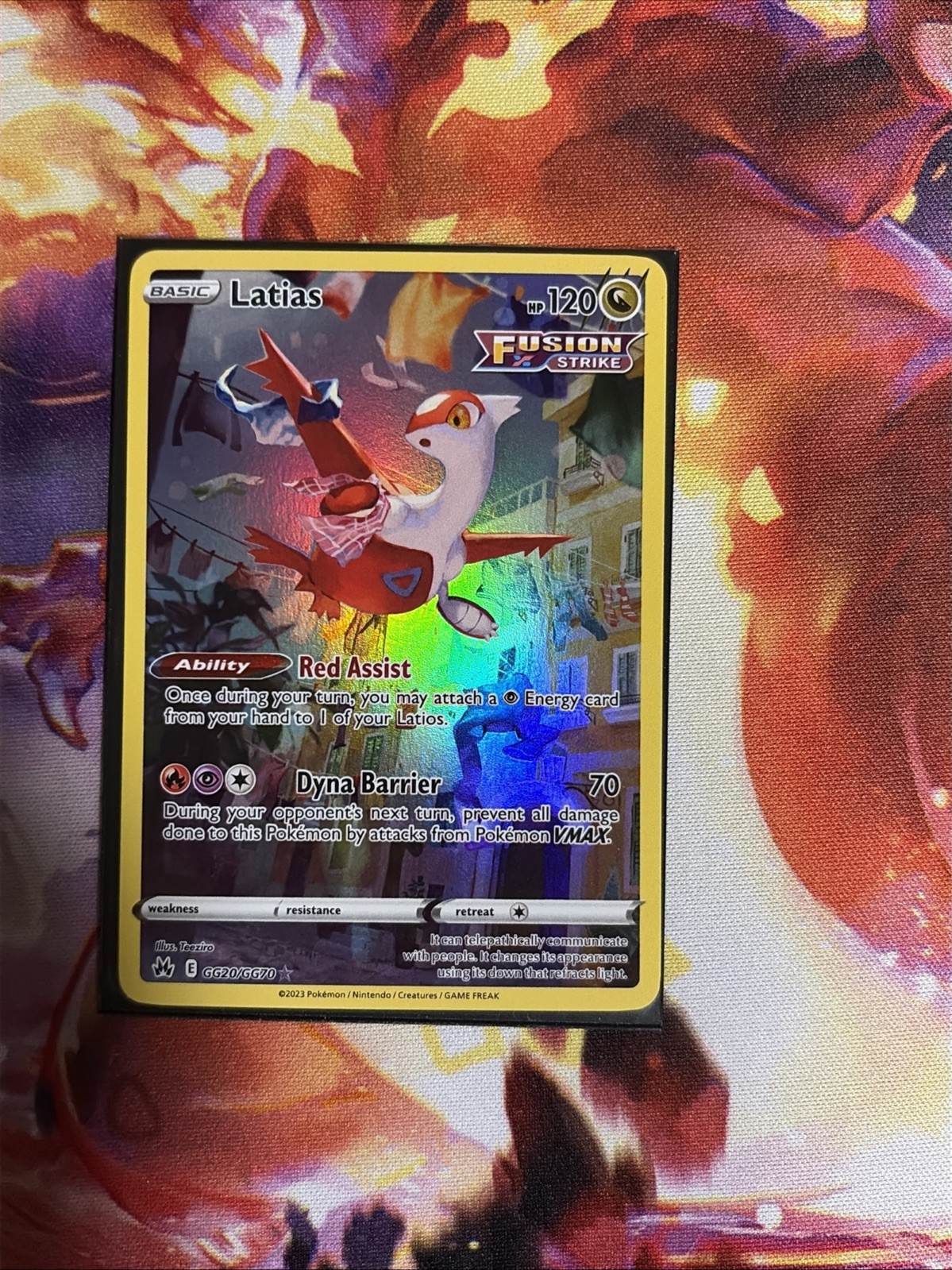 Latias GG20/GG70 SWSH: Crown Zenith: Galarian Gallery Holo