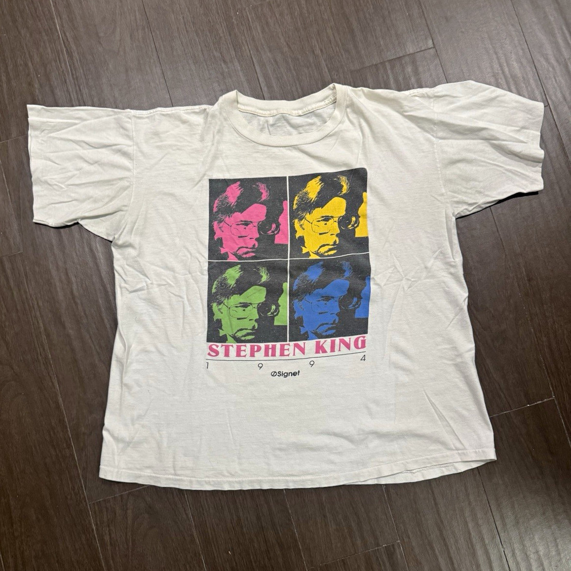 Stephen King Nightmares & Dreamscapes Vintage 90s Double-Sided Graphic Tee L