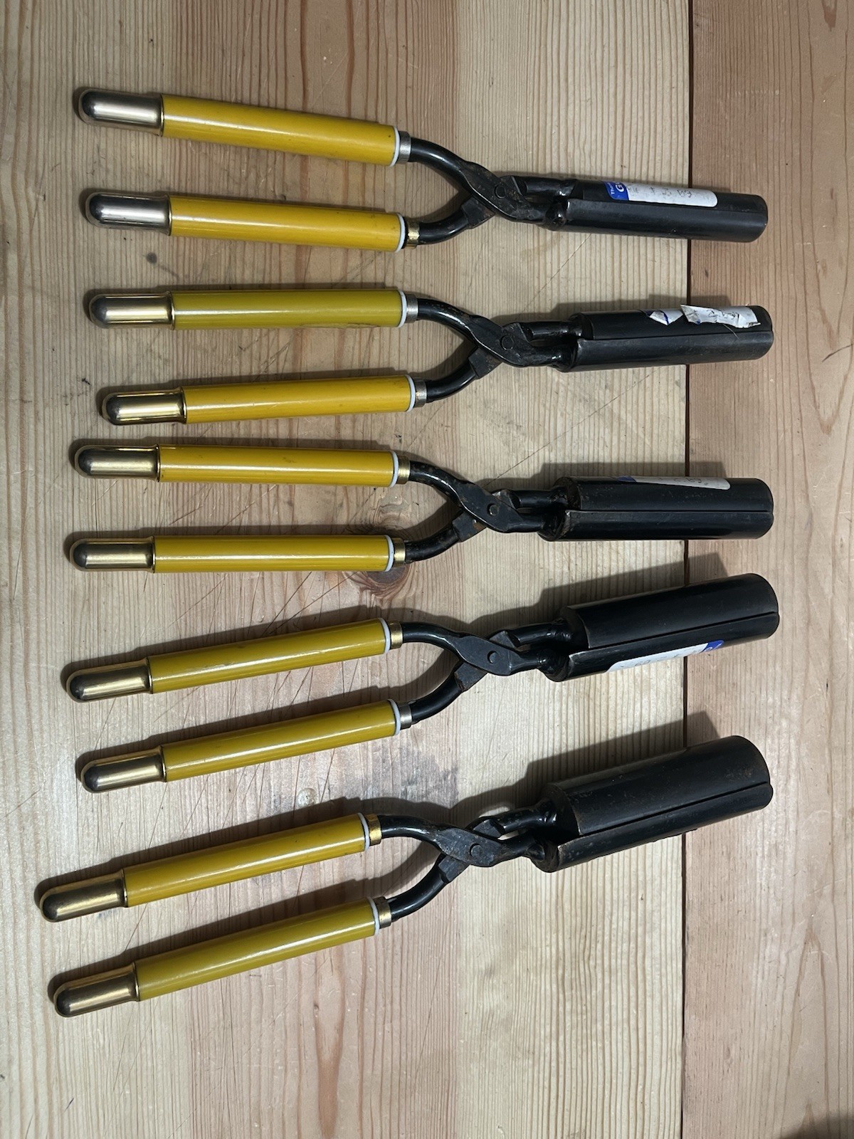 LOT OF 5 Vintage Hot Curling Irons LOT OF 5 Vintage Hot Curling Irons