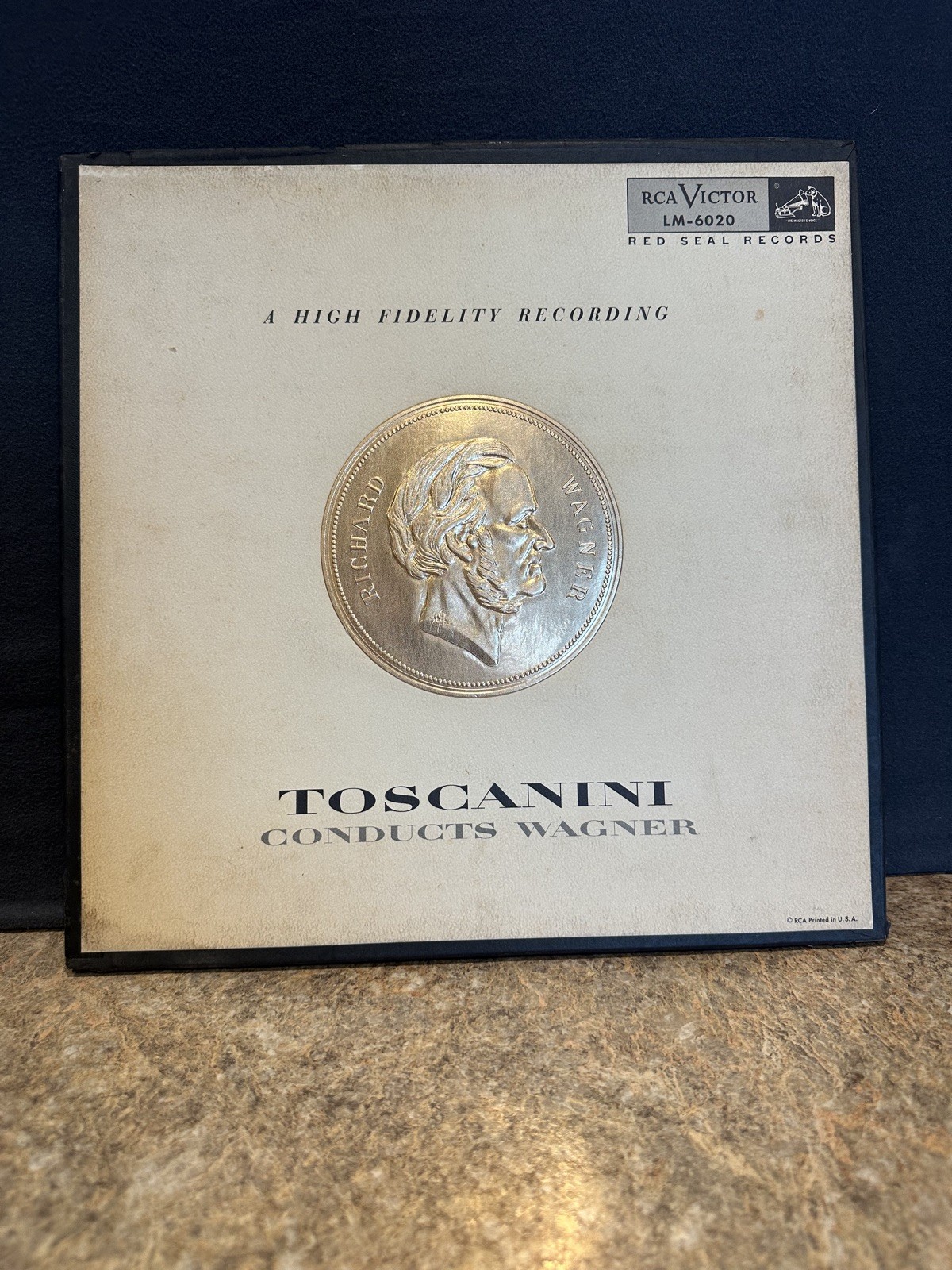 TOSCANINI CONDUCTS WAGNER 2 LP Box Set RCA Victor LM-6020
