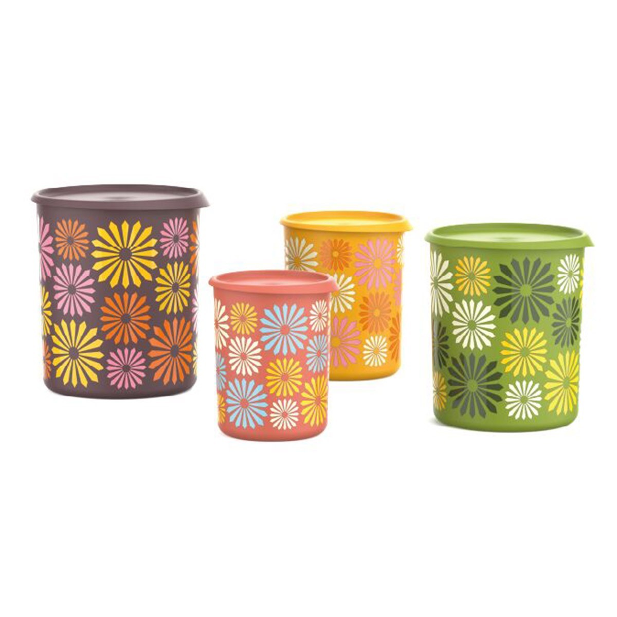 80th Anniversary Tupperware One Touch Canister Set NEW 80th Anniversary Tupperware One Touch Canister Set NEW