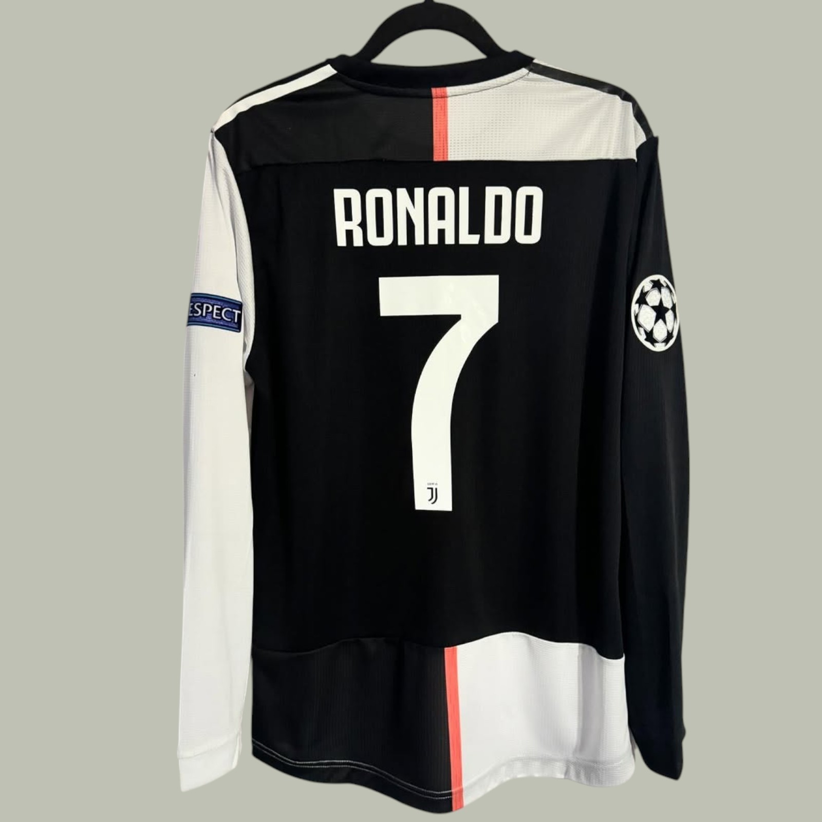Cristiano Ronaldo #7 Juventus 2019/2020 Long Sleeve Jersey Men