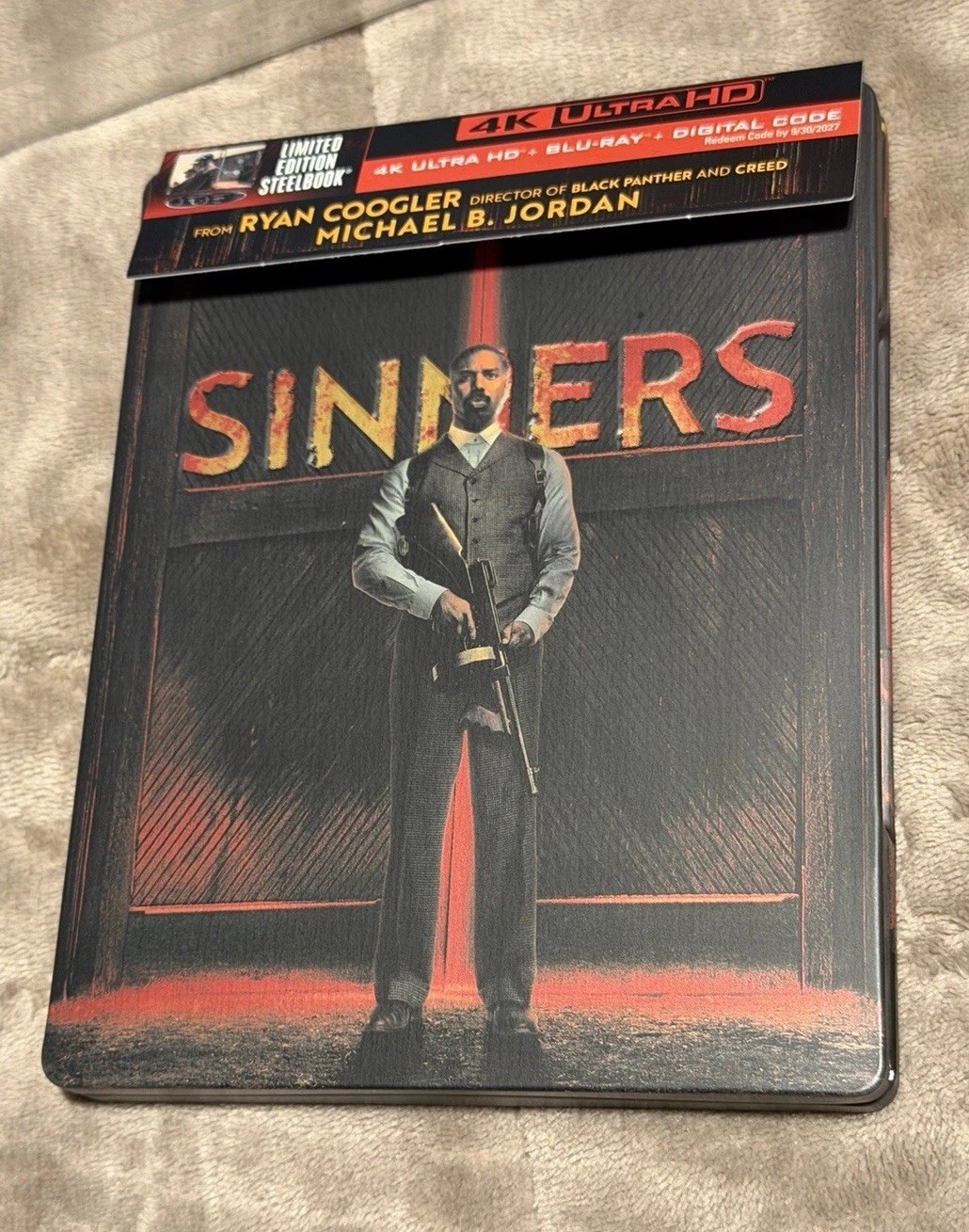 Sinners Steelbook (4K/Blu-ray) OOP Michael B. Jordan