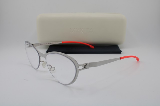 NEW MYKITA FIRST KIWI COL 061 GUNMETAL RED AUTHENTIC EYEGLASSES 46-16 NEW MYKITA FIRST KIWI COL 061 GUNMETAL RED AUTHENTIC EYEGLASSES 46-16