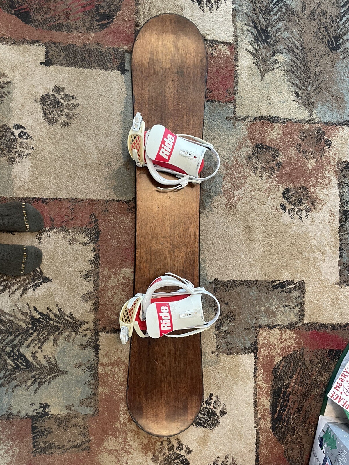 Rare Hawaiian koa wood Snowboard (real Wood)