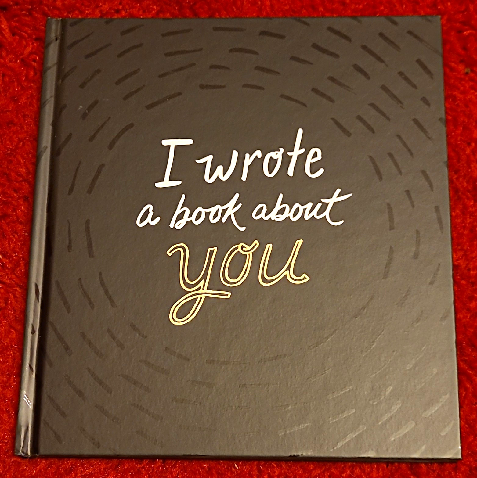 M. H. Clark I Wrote a Book About You (Black) Hardcover Illustrated Activity 2017 M. H. Clark I Wrote a Book About You (Black) Hardcover Illustrated Activity 2017