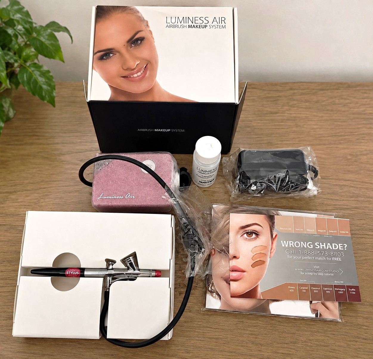 Luminess Air Stylus Airbrush Makeup System Kit Black Reusable Plastic Standard Luminess Air Stylus Airbrush Makeup System Kit Black Reusable Plastic Standard