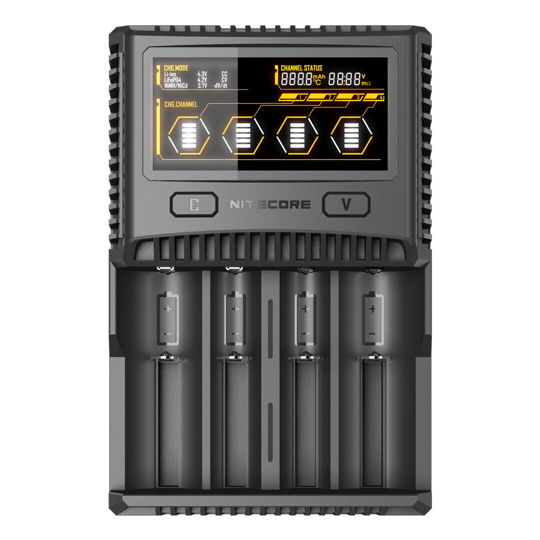 ~NEW~ Nitecore SC4 Superb Charger 4-slot Battery Charger