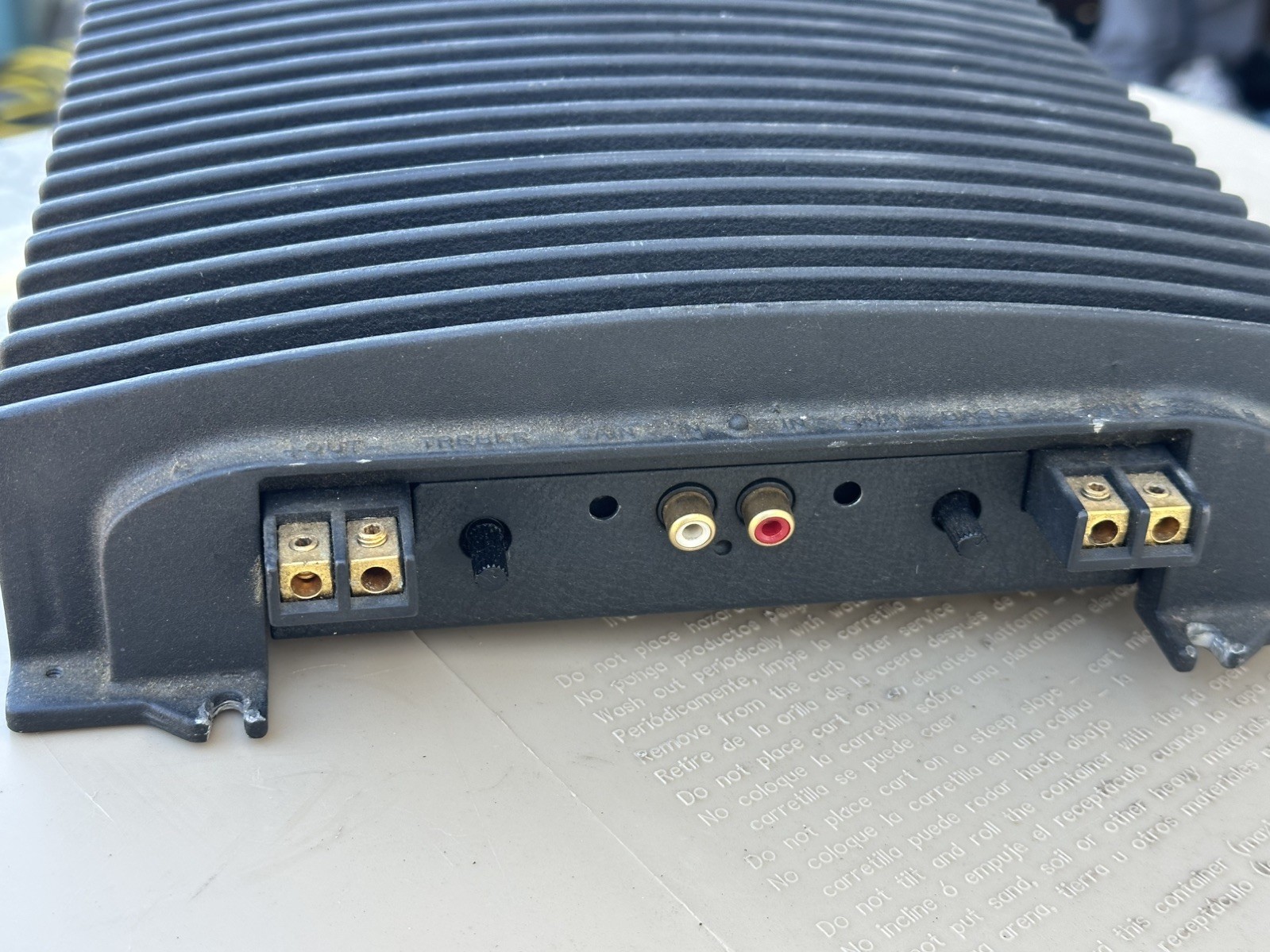 ROCKFORD FOSGATE PUNCH 200 DSM - RARE - OLD SCHOOL CAR AUDIO AMPLIFIER -untested ROCKFORD FOSGATE PUNCH 200 DSM - RARE - OLD SCHOOL CAR AUDIO AMPLIFIER -untested