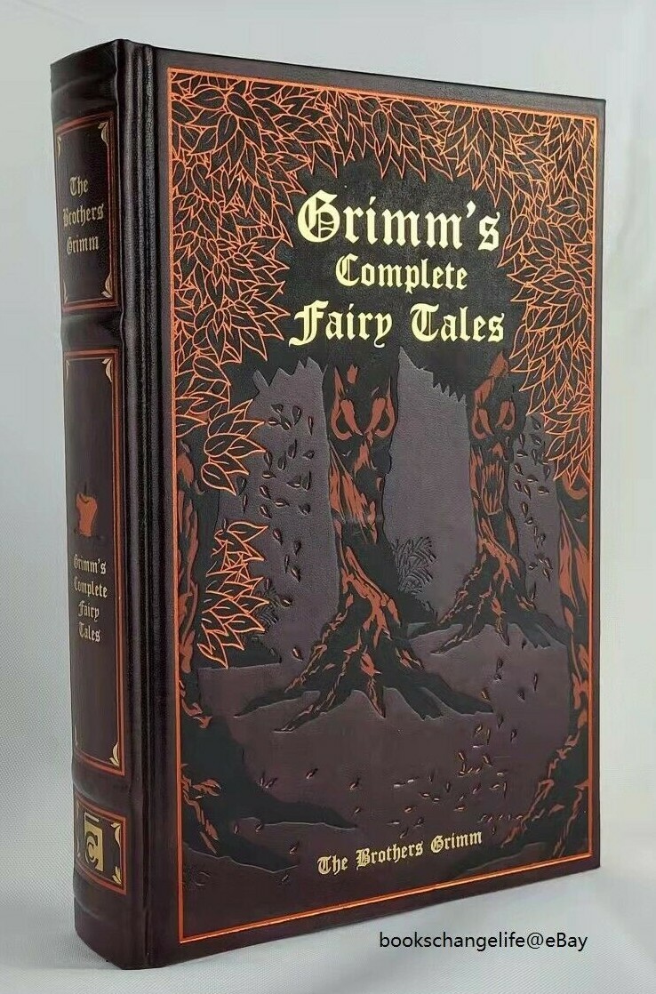 GRIMM\'S COMPLETE FAIRY TALES Leather Bound Classics by Margaret Hunt Brand NEW