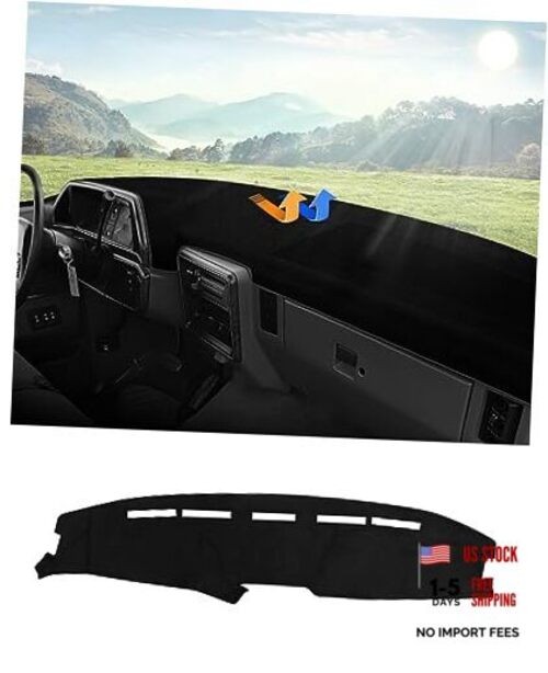 Dashboard Cover Mat for 1987 1988 1989 1990 1991 Ford 1987-1991 F150 F250 F350