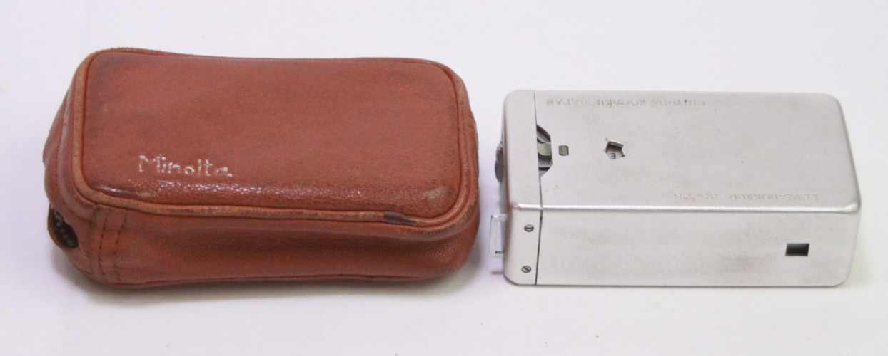 Vintage Minolta 16 Film Camera Subminiature Spy Cam Untested READ Vintage Minolta 16 Film Camera Subminiature Spy Cam Untested READ