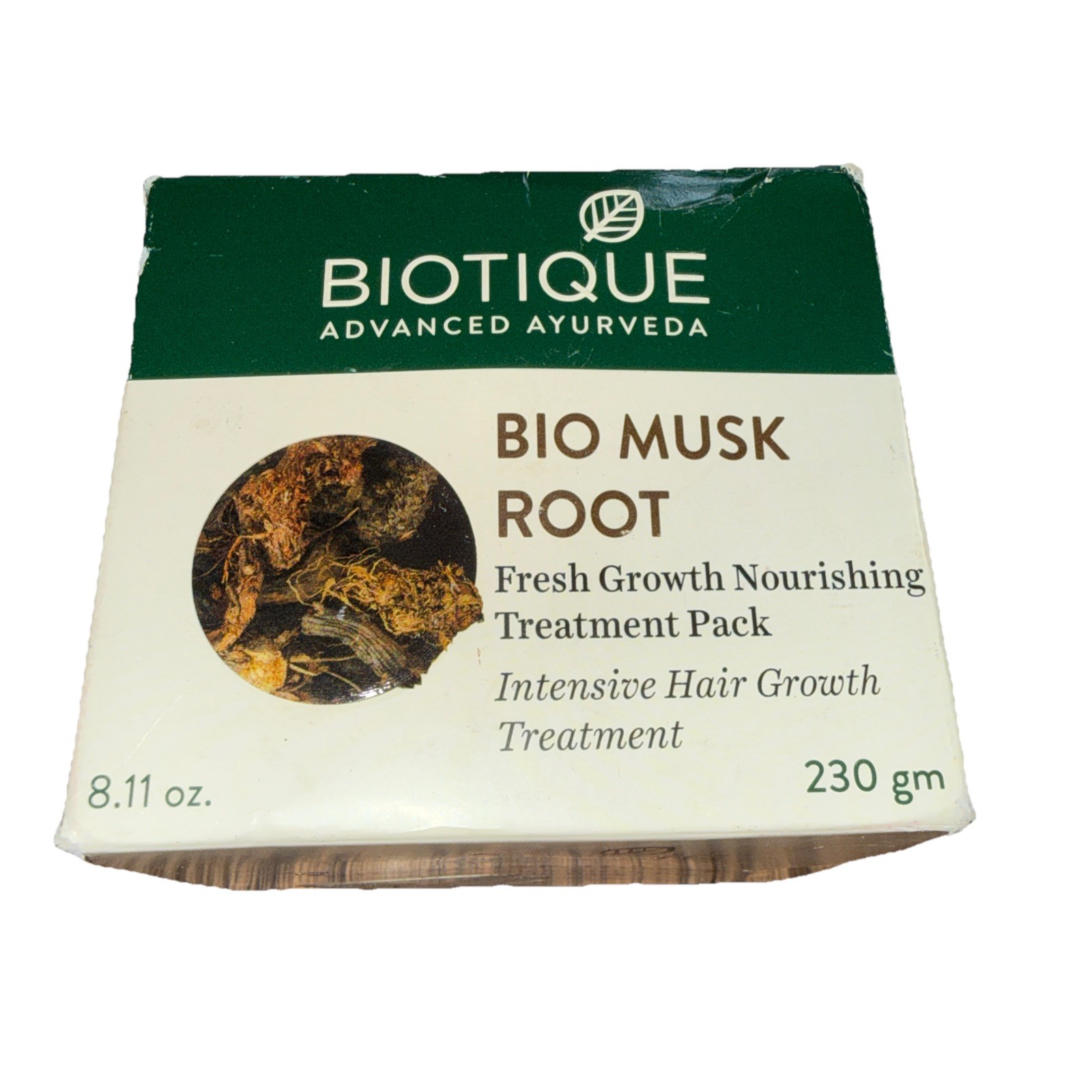Biotique Bio Musk Root Fresh Growth Nourishing Treatment (230g)