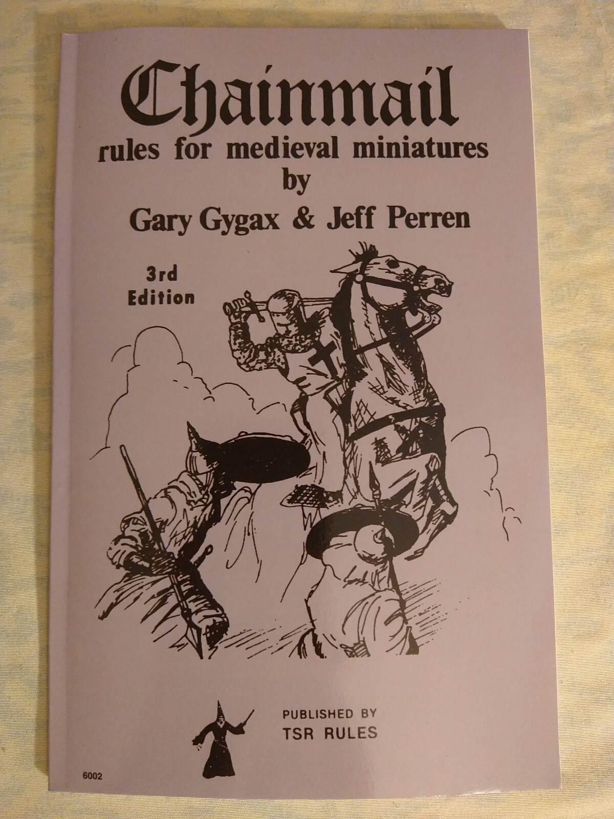 Dungeons and Dragons Origin History Gary Gygax Chainmail Rules Modern Reprint 